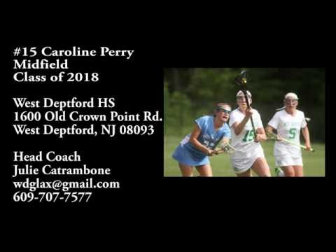 #15 Caroline Perry So. West Deptford Girls Lacrosse