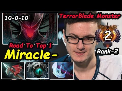 Liquid MIRACLE - [Terrorblade] MONSTERS CARRY M-GOD Road to Top1mmr Dota 2 7.21d Gameplay