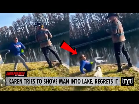 WATCH: Karen Tries Teaching Fisherman A Lesson, Fails Miserably