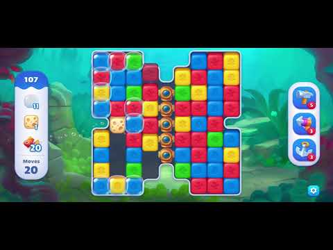 FISHDOM BLAST LEVEL 107 ~ No boosters