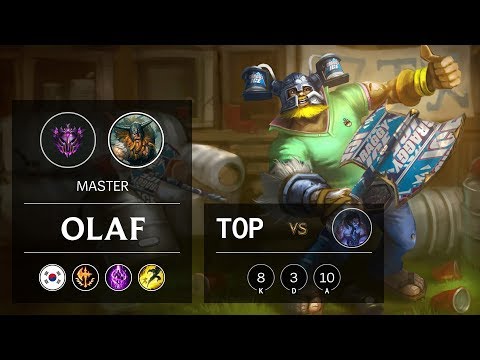 Olaf Top vs Sylas - KR Master Patch 9.11