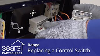 Replace a Range Surface Element Control Switch