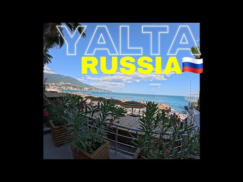 🌍 Discover Yalta, Crimea | Urban Walking Tour 🇷🇺 [4K UHD]