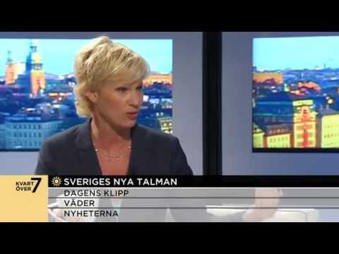 Ann Tiberg om dagens nyval av talman - Nyhetsmorgon (TV4)