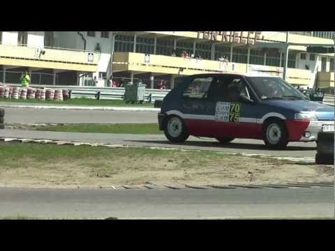 Michał Siarzewski Peugeot 106 - SuperOES IV Runda Tor Kielce 28-04-2012