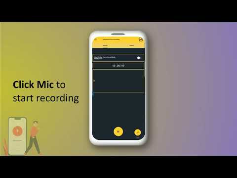 Background Audio Recorder video thumbnail