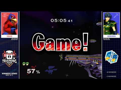 Training Mode Tuesdays Online #3 Kodorin (Marth) vs. Squid (Falco) Winners Final