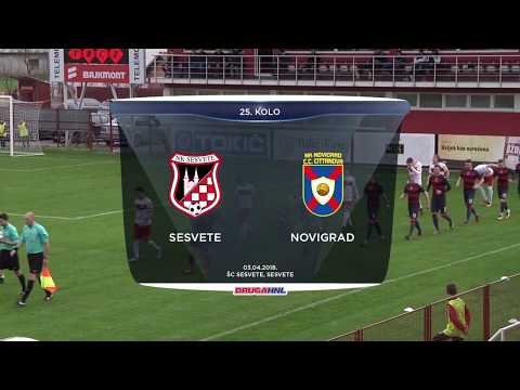 SAŽETAK: SESVETE vs NOVIGRAD 5:0 (25. kolo, Druga HNL 17/18)