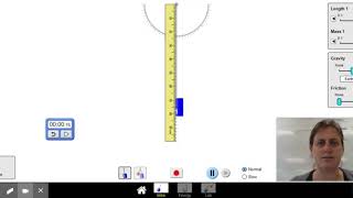 Pendulum Lab for Remote Learners: Write a question and collect data using pHet Pendulum Simulator