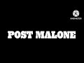 Post Malone Circles PAL High Tone Only 2019
