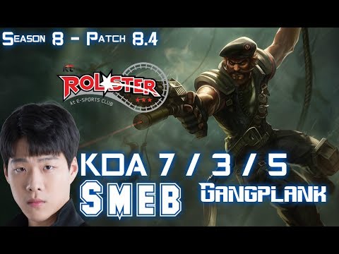KT Smeb GANGPLANK vs JAX Top - Patch 8.4 KR Ranked