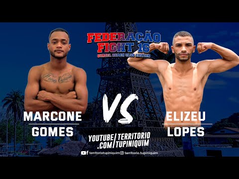 Marcone vs Elizeu - Federação Fight 16