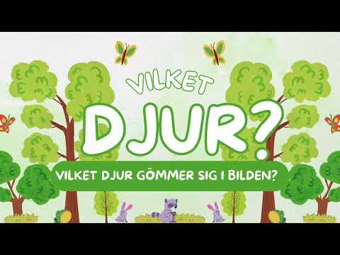 Utmaning! Vilket djur gömmer sig?