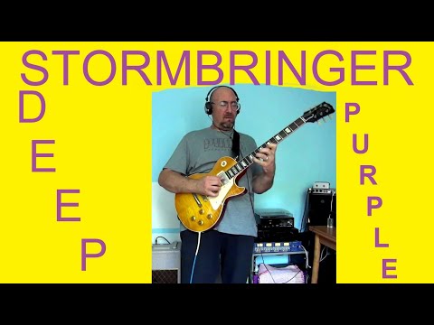 Stormbringer live ( from Made in Europe ) played  by Andrea Braido