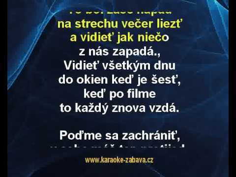 Peter Nagy - Poďme sa zachrániť (karaoke KLIP)