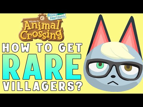 👉 How to Get RARE VILLAGERS! | Rare Villagers Animal Crossing New Horizons