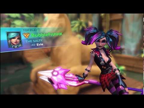 Evie Airshot montage Paladins BubbleFishHK