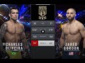 Charles Oliveira Vs Jared Gordon Full UFC Fight Night Breakdown