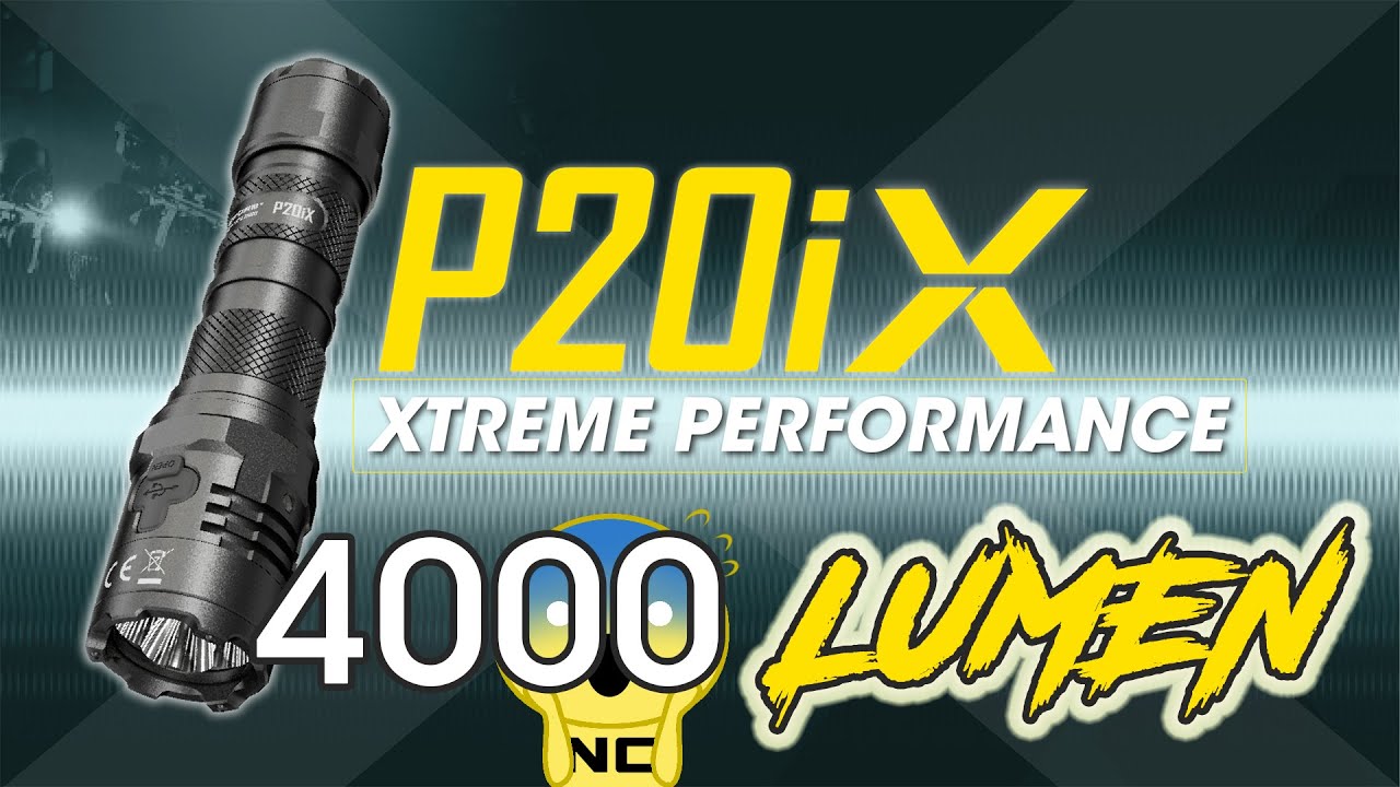 Nitecore P20iX - 4000 Lumens