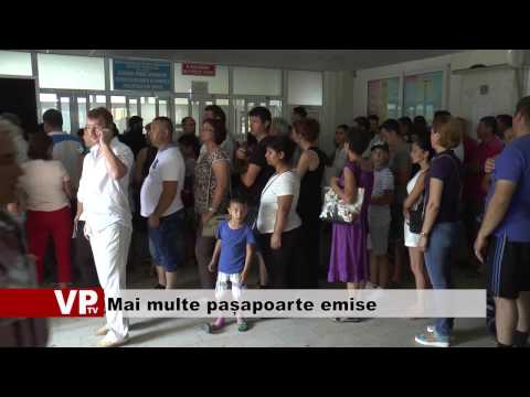 Mai multe pașapoarte emise prahovenilor