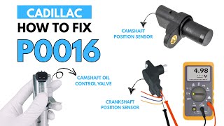 How To Fix P0016 Engine Error Code in CADILLAC : Complete Fixing Guide