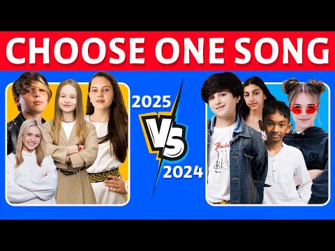Choose The Song Junior Eurovision Song Contest 2025-2024 | Esc Music Quiz Challenge