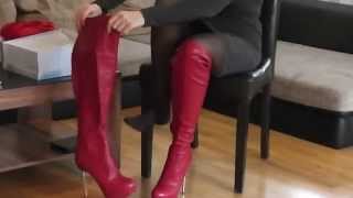 Danielas FashionCheck #022: Overknee-Stiefel/Kleid/Schminkkoffer (Boots/Dress/Va