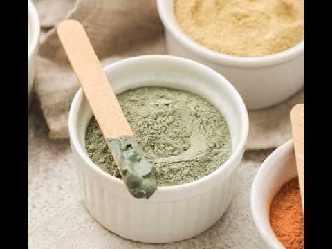 Glacial Marine Green Clay for Skin Care, Facial Masks and Soap Making