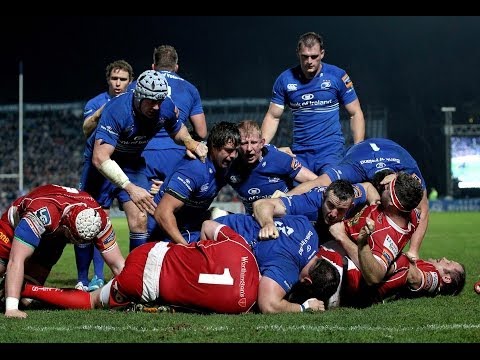 Leinster Penalty Try Leinster v Scarlets 30th Nov 2013