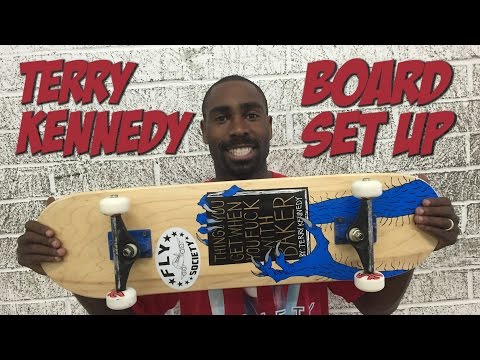 TERRY KENNEDY - BOARD SET UP & INTERVIEW