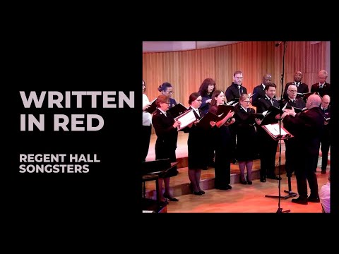 Written in Red - Regent Hall Songsters