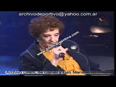 DIFILM Graciela Fernandez Meijide con Juan Alberto Badia - 1996