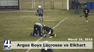 Argos Boys Lacrosse vs Elkhart