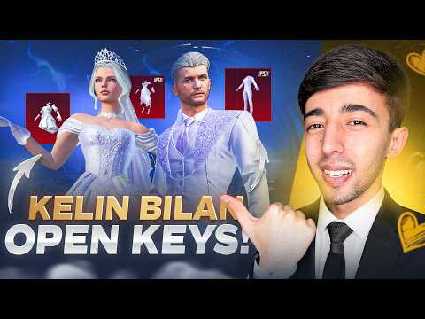 KELIN BILAN OPEN KEYS 😍 PUBG MOBILE!!!