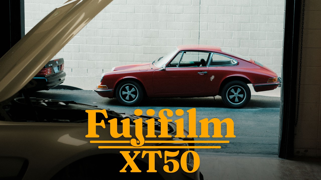 No Plan, Just Porsches and a Fujifilm XT50