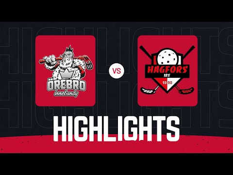 Highlights: IBF Örebro   Hagfors IBS