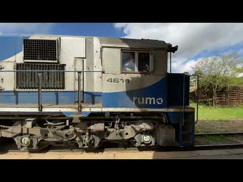 [4K] Quadra das locomotivas GT22 4611, 4636, 4640 e 4619 RUMO a Cruz Alta-RS!