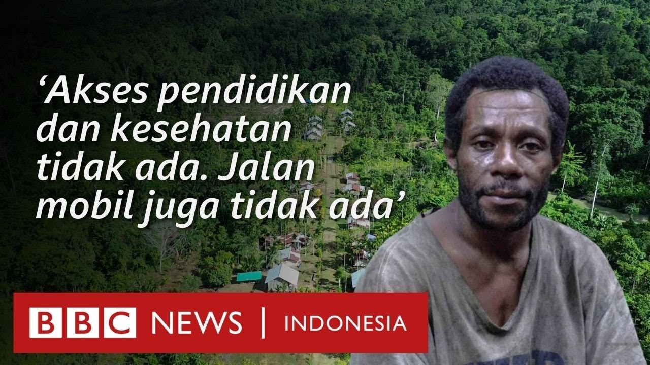 Kisah suku nomaden di Papua yang harus gotong orang sakit lewati hutan - BBC News Indonesia