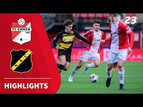 Samenvatting FC Emmen - NAC Breda (22-01-2022)