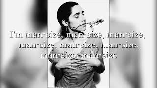 PJ Harvey - Man-Size (lyrics)