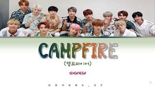 Download lagu 【KARAOKE】  SEVENTEEN Campfire (캠프파이어)-  EASY LYRICS -[HAN/ROM/ENG] mp3