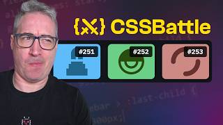 Frontend developer takes on CSS Battles - 10-minute challenge