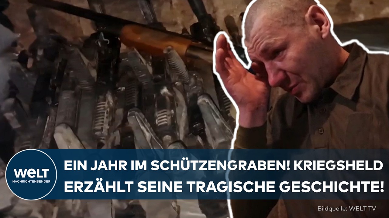 KRIEG GEGEN RUSSLAND: Ein Jahr im Schützengraben! Die unfassbare Geschichte des ukrainischen Helden