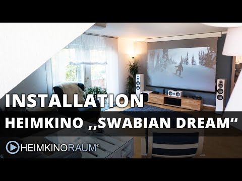 Heimkino ’’SWABIAN DREAM’’ – made by HEIMKINORAUM Stuttgart