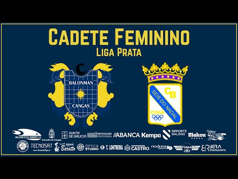 CADETE FEMININO. II FASE . LIGA PRATA GR. A. ÓPTICA STUDIO BM. CANGAS - SEIS DO NADAL COIA