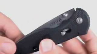 Полуавтоматический складной нож Flash Mk3 Civic Cyan, сталь D2, рукоять синий GRN