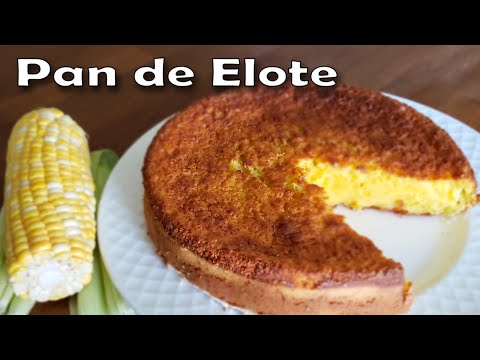 Receta de Como Hacer Pan de Elote Casero | Pastel de Elote Mexicano | Mexican Corn Bread