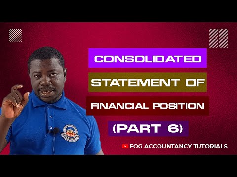 CONSOLIDATED STATEMENT OF FINANCIAL POSITION (PART 6)
