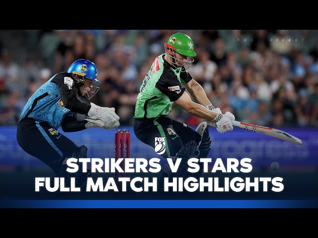 Adelaide Strikers vs Melbourne Stars | Full Match Highlights I 20/12/24 | BBL | Fox Cricket