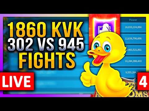 1860 KVK: 1302 vs 1945 🔥 LIVE! 🔴 #C11345 #4